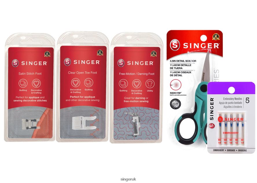 SINGER Easy Embellishing Bundle Accessories 2646ZJ186