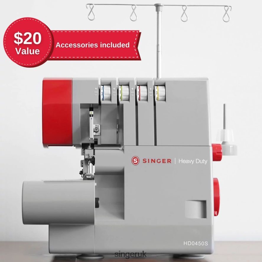 SINGER HD0450S Heavy Duty Serger Machines 2646ZJ26